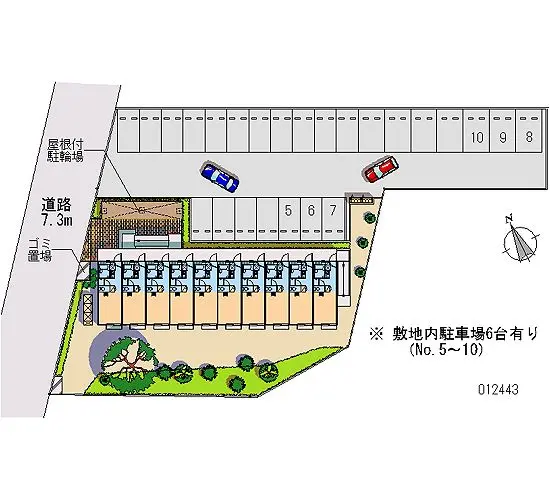 ★手数料０円★武蔵野市緑町　月極駐車場（LP）